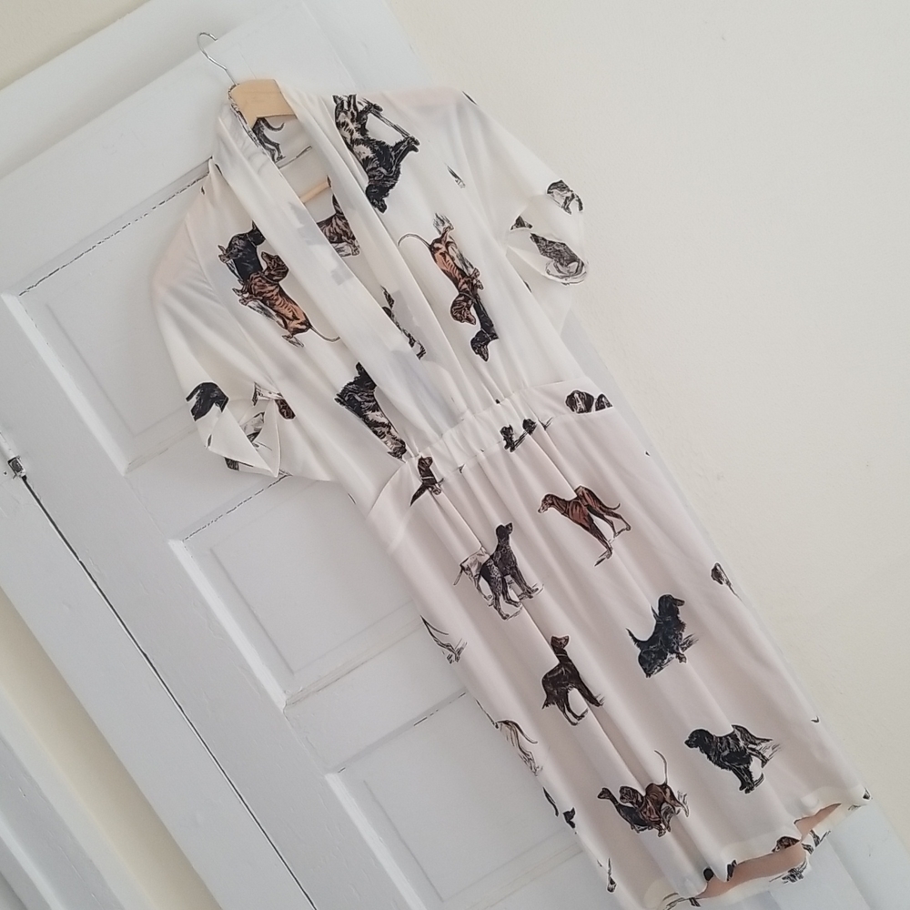 COPY - Stella McCartney silk Dogo midi dress